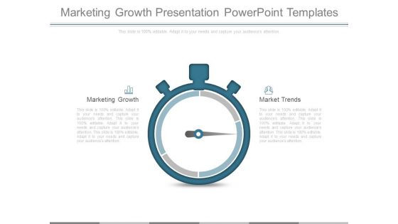 Marketing Growth Presentation Powerpoint Templates