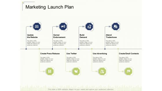 Marketing Launch Plan Ppt Slides Smartart PDF