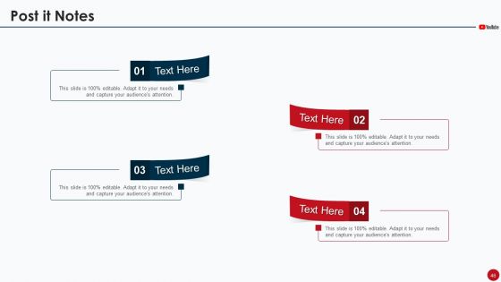 Marketing Manual For Product Promotion On Youtube Channel Ppt PowerPoint Presentation Complete Deck With Slides