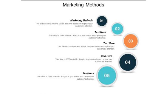 Marketing Methods Ppt PowerPoint Presentation Ideas Infographics Cpb