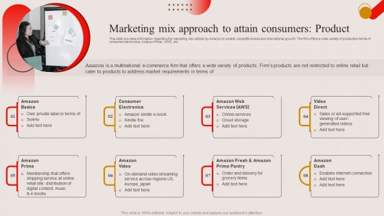 Marketing Mix Approach To Attain Consumers Product Ppt PowerPoint Presentation File Gallery PDF