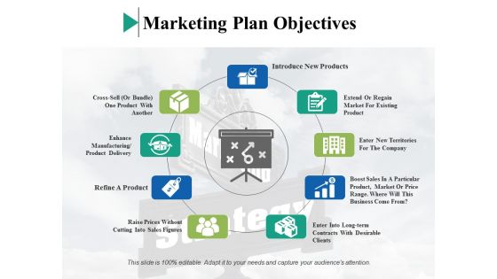Marketing Plan Objectives Ppt PowerPoint Presentation Infographics Slideshow