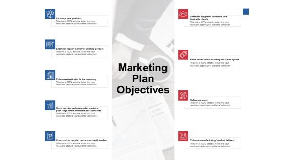 Marketing Plan Objectives Ppt PowerPoint Presentation Summary Samples