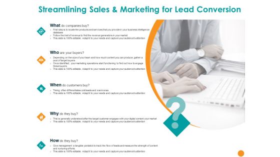 Marketing Plan Streamlining Sales And Marketing For Lead Conversion Ppt Outline Introduction PDF