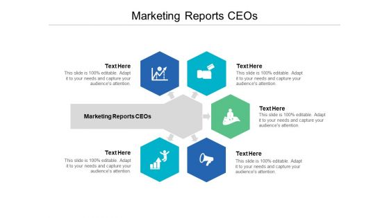 Marketing Reports CEOs Ppt PowerPoint Presentation Layouts Graphics Design Cpb