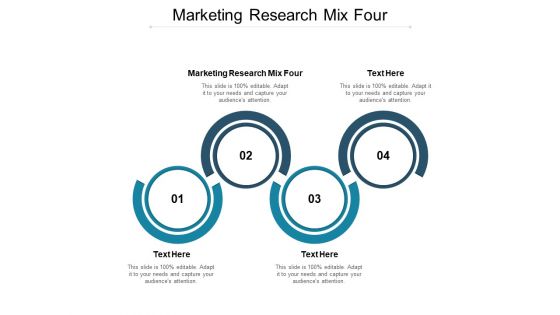 Marketing Research Mix Four Ppt PowerPoint Presentation Inspiration Gridlines Cpb