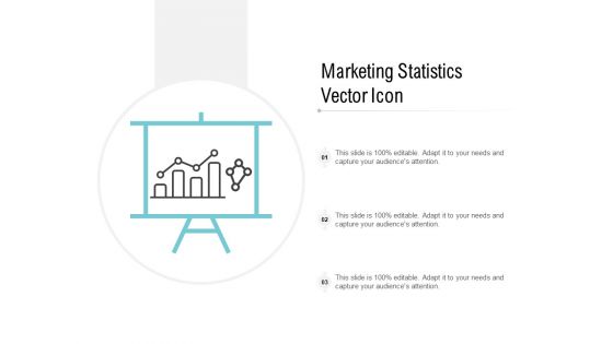 Marketing Statistics Vector Icon Ppt PowerPoint Presentation File Skills