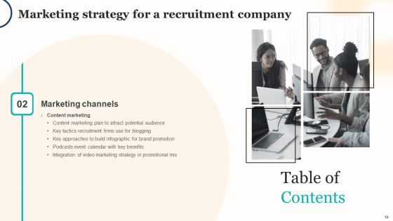 Marketing Strategy For A Recruitment Company Ppt PowerPoint Presentation Complete Deck With Slides