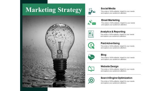 Marketing Strategy Ppt PowerPoint Presentation Visual Aids Deck