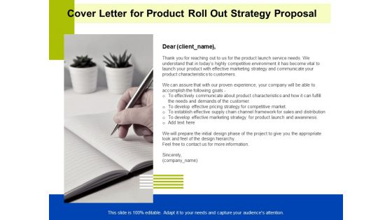 Marketing Strategy Proposal For Product Launch Cover Letter For Product Roll Out Strategy Proposal Structure PDF Marketing Strategy Proposal For Product Launch Cover Letter For Product Roll Out Strategy Proposal Structure PDF