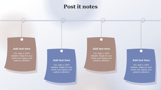 Marketing Strategy To Enhance Post It Notes Ppt Infographic Template Sample PDF