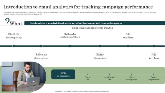 Marketing Success Metrics Introduction To Email Analytics For Tracking Sample PDF Marketing Success Metrics Introduction To Email Analytics For Tracking Sample PDF