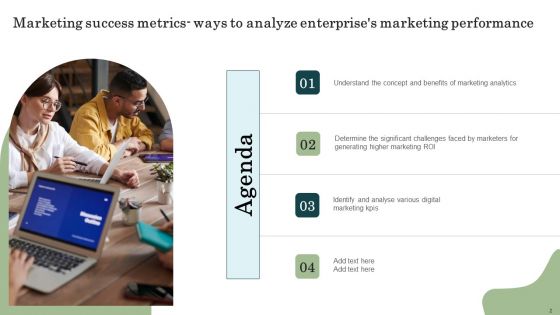 Marketing Success Metrics Ways To Analyze Enterprises Marketing Performance Ppt PowerPoint Presentation Complete Deck With Slides