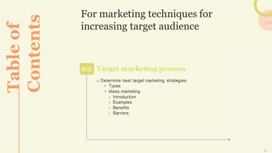 Marketing Techniques For Increasing Target Audience Ppt PowerPoint Presentation Complete Deck With Slides