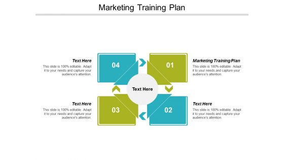 Marketing Training Plan Ppt Powerpoint Presentation Styles Ideas Cpb