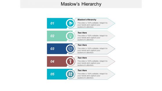 Maslows Hierarchy Ppt Powerpoint Presentation Gallery Graphics Tutorials Cpb