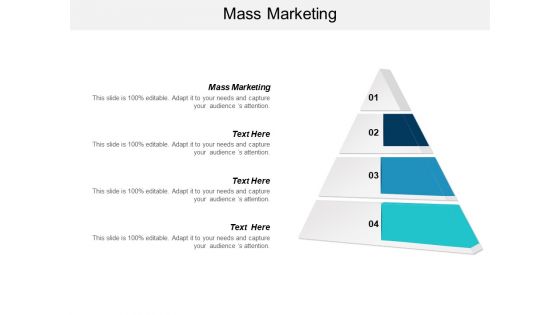 Mass Marketing Ppt PowerPoint Presentation Pictures Inspiration Cpb
