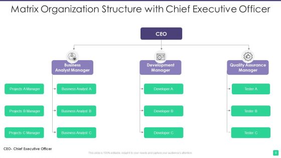 Matrix Organizational Architecture Ppt PowerPoint Presentation Complete With Slides