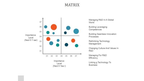 Matrix Ppt PowerPoint Presentation Guidelines
