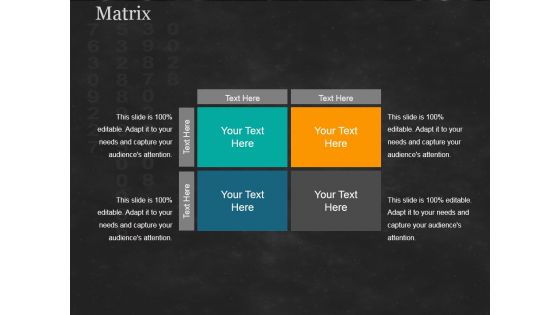 Matrix Ppt PowerPoint Presentation Portfolio Skills