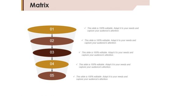 Matrix Template 1 Ppt Powerpoint Presentation Model Slide Download