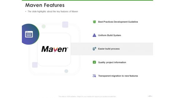 Maven Getting Started Guide Ppt PowerPoint Presentation Complete Deck With Slides