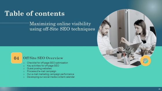 Maximizing Online Visibility Using Off Site SEO Techniques Ppt PowerPoint Presentation Complete Deck With Slides