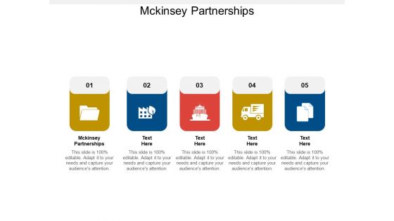 Mckinsey Partnerships Ppt PowerPoint Presentation Inspiration Model Cpb Pdf