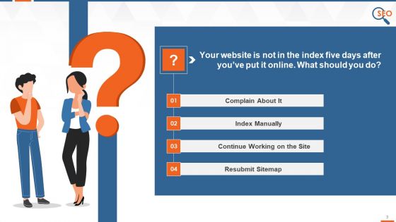 Mcqs On Google Search Console Training Ppt