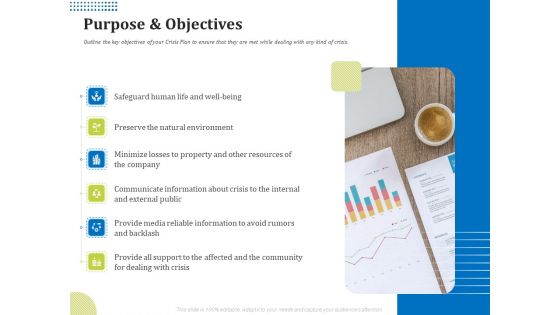 Means Of Communication During Disaster Management Purpose And Objectives Ppt Slides Graphics Example PDF