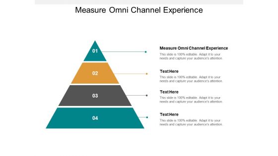 Measure Omni Channel Experience Ppt PowerPoint Presentation Inspiration Icons Cpb