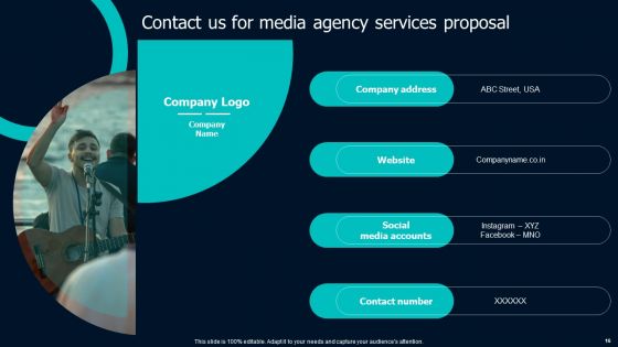 Media Agency Services Proposal Ppt PowerPoint Presentation Complete Deck With Slides