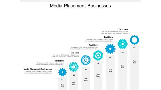 Media Placement Businesses Ppt PowerPoint Presentation Ideas Influencers Cpb