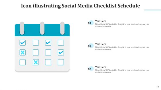 Media Schedule Organizational Social Media Ppt PowerPoint Presentation Complete Deck With Slides