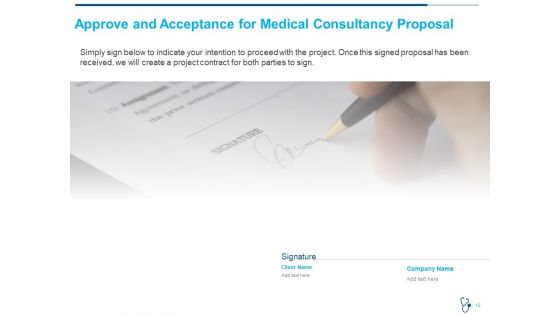 Medical Consultancy Proposal Template Ppt PowerPoint Presentation Complete Deck With Slides