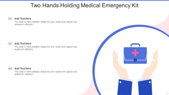 Medical Emergency Kit Ppt PowerPoint Presentation Complete Deck With Slides