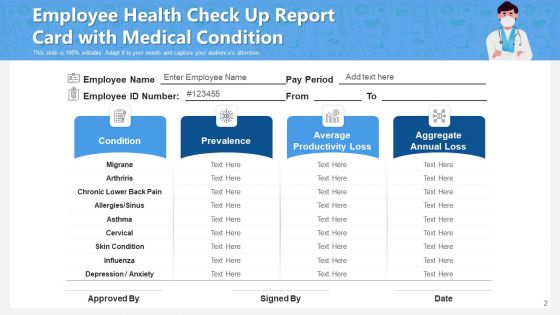 Medical Report Summary Health Ppt PowerPoint Presentation Complete Deck With Slides