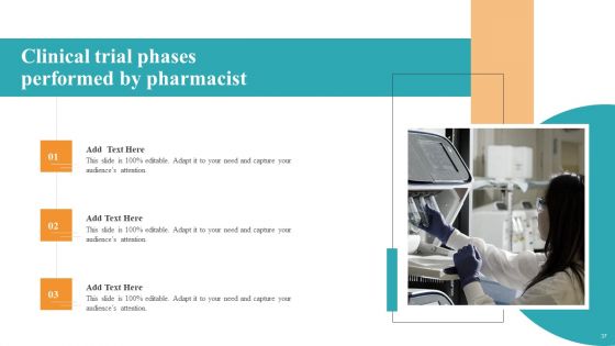 Medical Research Phases For Clinical Tests Ppt PowerPoint Presentation Complete With Slides
