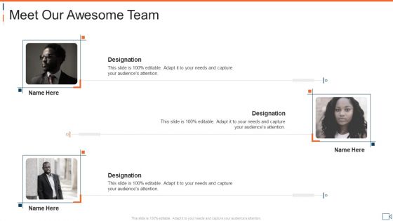 Meet Our Awesome Team Formats PDF