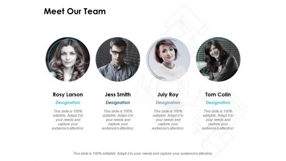 Meet Our Team Communication Ppt PowerPoint Presentation Professional Visual Aids