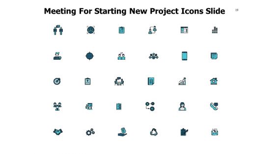 Meeting For Starting New Project Ppt PowerPoint Presentation Complete Deck With Slides