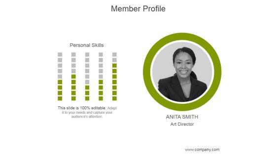 Member Profile Ppt PowerPoint Presentation Information Member Profile Ppt PowerPoint Presentation Information