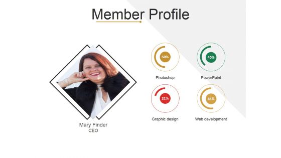 Member Profile Ppt PowerPoint Presentation Slides Deck Member Profile Ppt PowerPoint Presentation Slides Deck