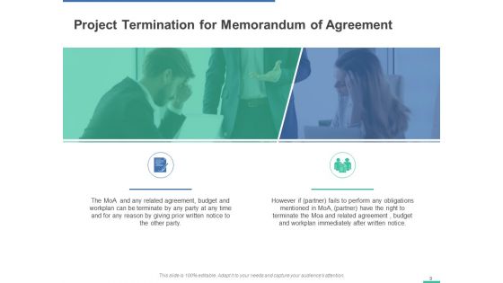 Memorandum Of Agreement Proposal Ppt PowerPoint Presentation Complete Deck With Slides