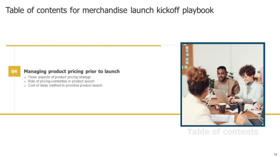Merchandise Launch Kickoff Playbook Ppt PowerPoint Presentation Complete Deck With Slides