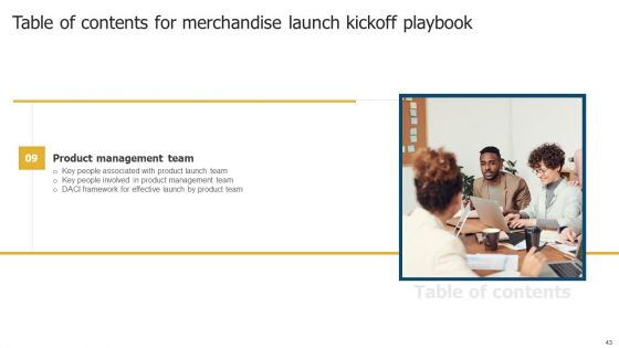 Merchandise Launch Kickoff Playbook Ppt PowerPoint Presentation Complete Deck With Slides