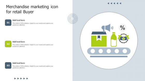 Merchandise Marketing Icon For Retail Buyer Diagrams PDF Merchandise Marketing Icon For Retail Buyer Diagrams PDF