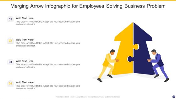 Merging Arrow Infographic Ppt PowerPoint Presentation Complete Deck With Slides