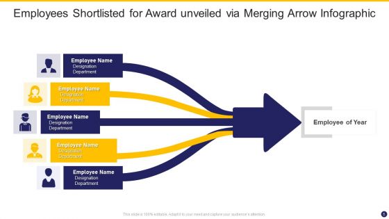 Merging Arrow Infographic Ppt PowerPoint Presentation Complete Deck With Slides