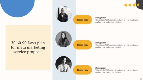 Meta Marketing Service Proposal Ppt PowerPoint Presentation Complete Deck With Slides